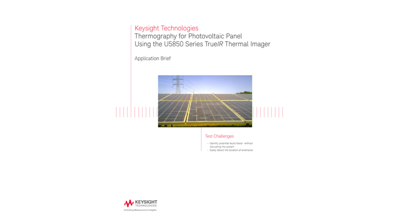 Thermography for Photovoltaic Panel Using Thermal Imager
